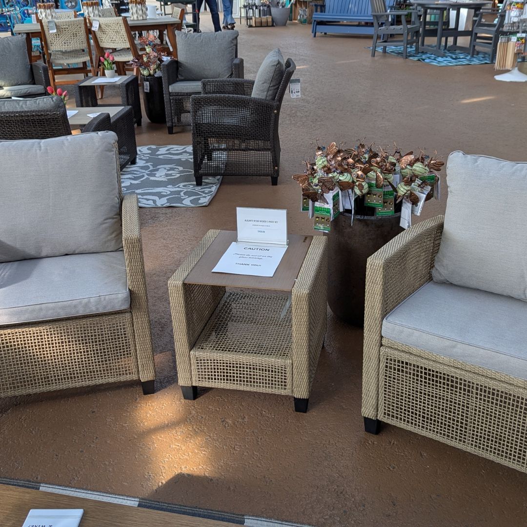 Alicante Seating Set – Beige – 3 Piece